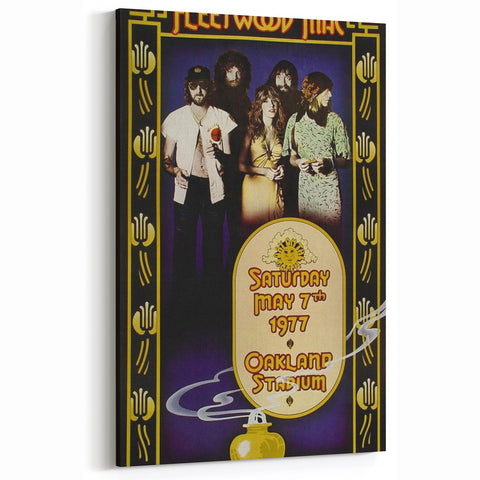 Fleetwood Mac Retro Wall Art - Vintage Prints & Mid-Century Poster