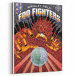 Foo Fighters Retro Wall Art - Vintage Sci-Fi Concert Poster