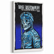 Foo Fighters Retro Wall Art - Vintage Aviator Skull Poster