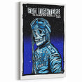Foo Fighters Retro Wall Art - Vintage Aviator Skull Poster