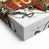 Foo Fighters Retro Wall Art - Vintage Steampunk Poster