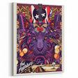 Foo Fighters Retro Wall Art - Vintage Psychedelic Tiger Poster