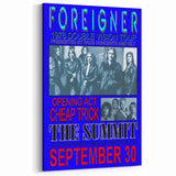 Foreigner Retro Wall Art - Vintage 1978 Double Vision Tour Poster