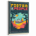 Foster the People Retro Wall Art - Vintage Psychedelic Poster