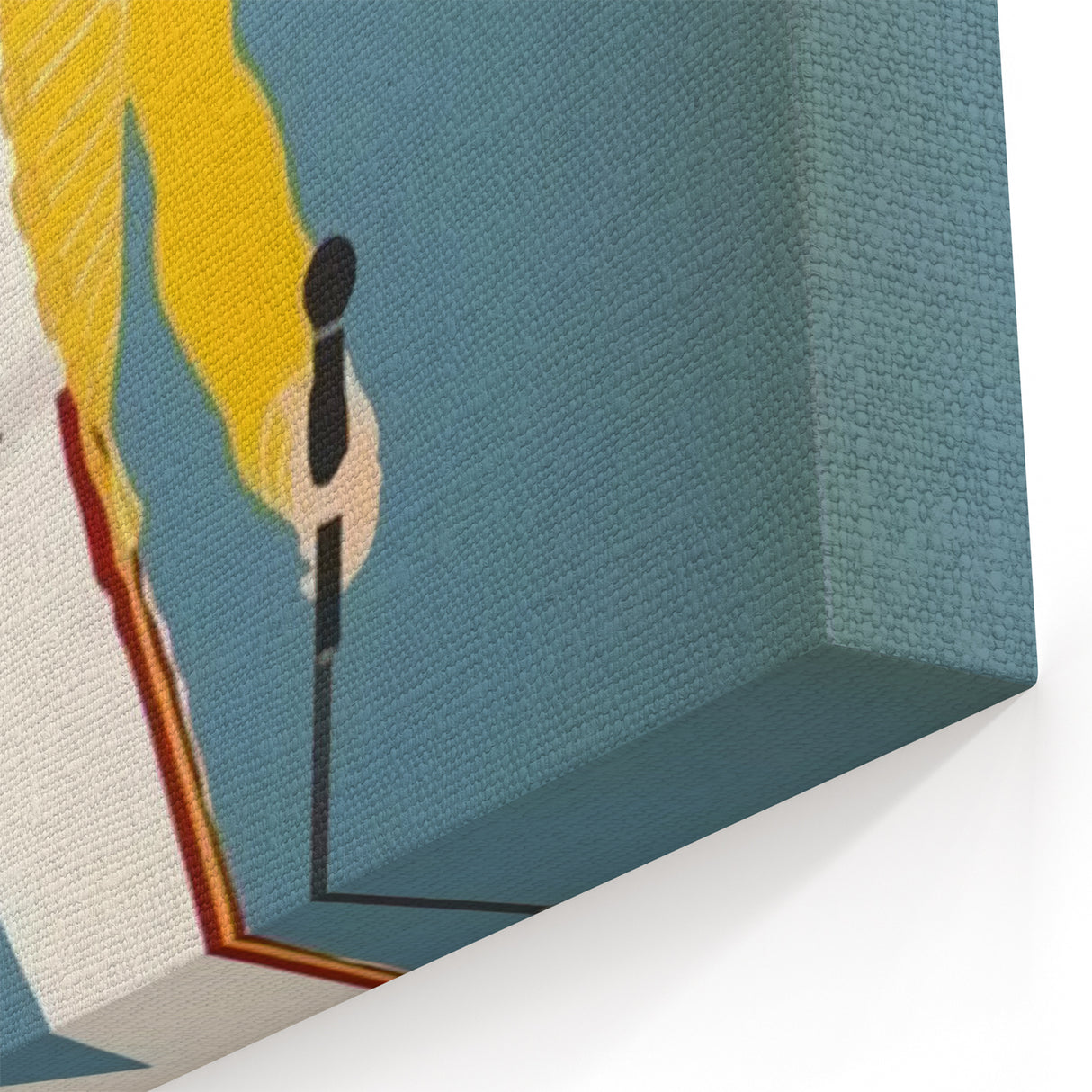 Freddie Mercury Retro Wall Art - Vintage Minimalist Music Poster
