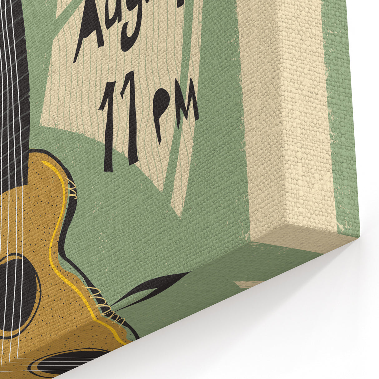 Gary Clark Jr. Retro Wall Art - Vintage Lollapalooza Poster