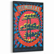 Grateful Dead Retro Wall Art - Vintage Memorial Concert Poster