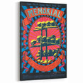 Grateful Dead Retro Wall Art - Vintage Memorial Concert Poster