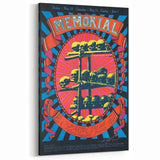 Grateful Dead Retro Wall Art - Vintage Memorial Concert Poster