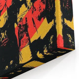 Guns N' Roses Retro Wall Art - Vintage 1987 CBGB Concert Poster