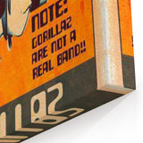 Gorillaz Retro Wall Art – Vintage Prints for Alternative Music Fans