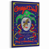 Grateful Dead Retro Wall Art – Vintage Mardi Gras Concert Print