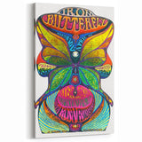 Iron Butterfly Retro Wall Art – Vintage Psychedelic Concert Print