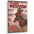 Vintage Magazine Cover Art - Classic Western Retro Prints for Decor