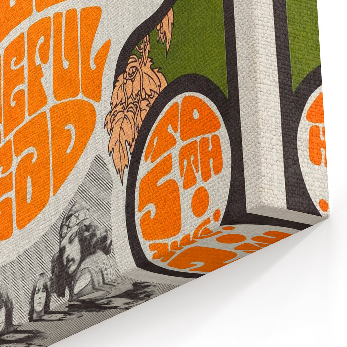 Jefferson Airplane & Grateful Dead Retro Concert Wall Art