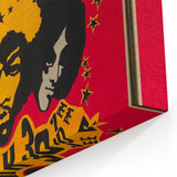 Jimi Hendrix Retro Wall Art – Vintage Baton Rouge Concert Print