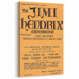 Jimi Hendrix Retro Wall Art – Vintage Concert Experience Print