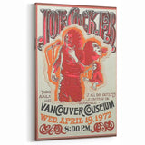 Joe Cocker Retro Wall Art Vintage Prints Mid-Century Modern Poster