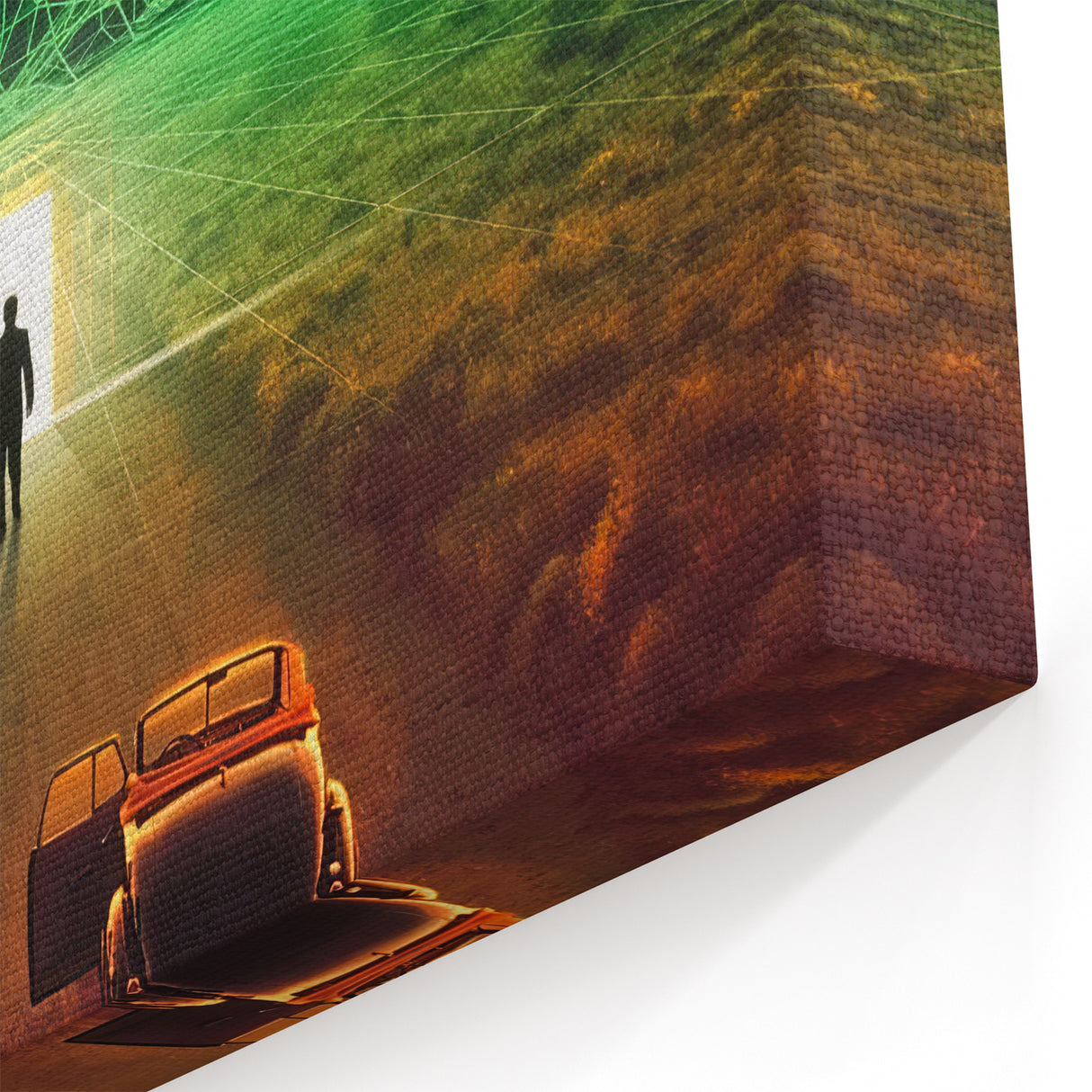 1990s Vintage Movie Poster - Classic 90s Film Art - The Thirteenth Floor