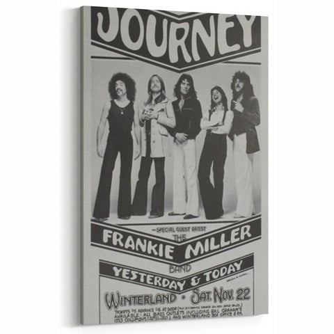 Journey Retro Wall Art Vintage Prints Black and White Poster