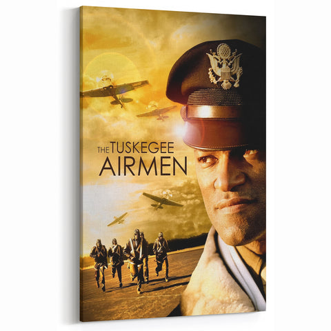 1990s Vintage Movie Poster - Classic 90s Film Art - The Tuskegee Airmen