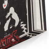 KISS Retro Wall Art Vintage Prints Black and White Poster