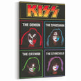 KISS Retro Wall Art Vintage Prints Band Members Tribute Poster