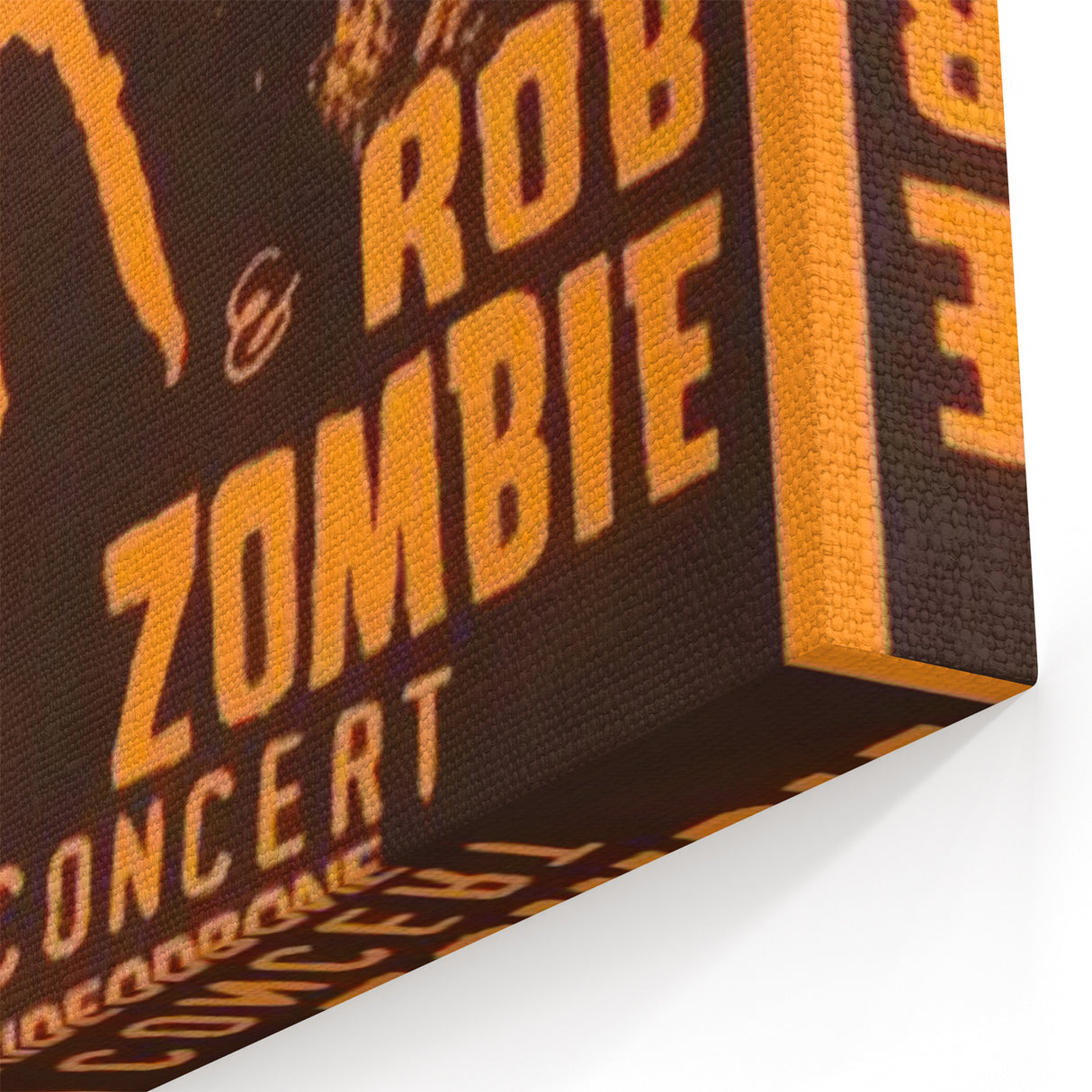 Korn & Rob Zombie Retro Wall Art Vintage Rock Concert Poster