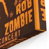 Korn & Rob Zombie Retro Wall Art Vintage Rock Concert Poster