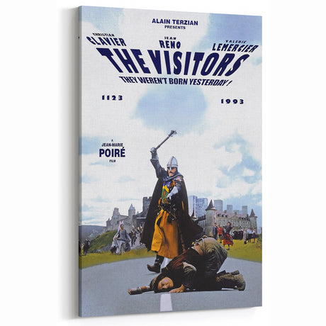 1990s Vintage Movie Poster - Classic 90s Film Art - The Visitors