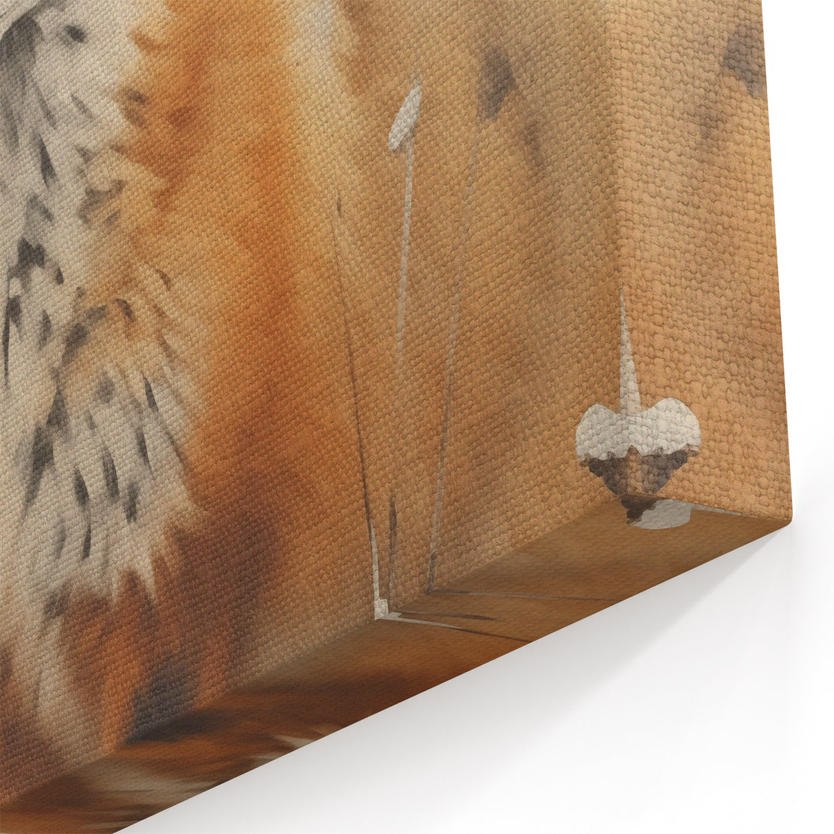 Winter Fox Wall Art – Majestic Wildlife Snowy Landscape Print