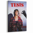 1990s Vintage Horror-Thriller Movie Poster - Tesis (1996) - Spanish Cult Classic Film Art