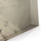 Winter Canvas Art – Majestic Snowy Mountain Landscape Print