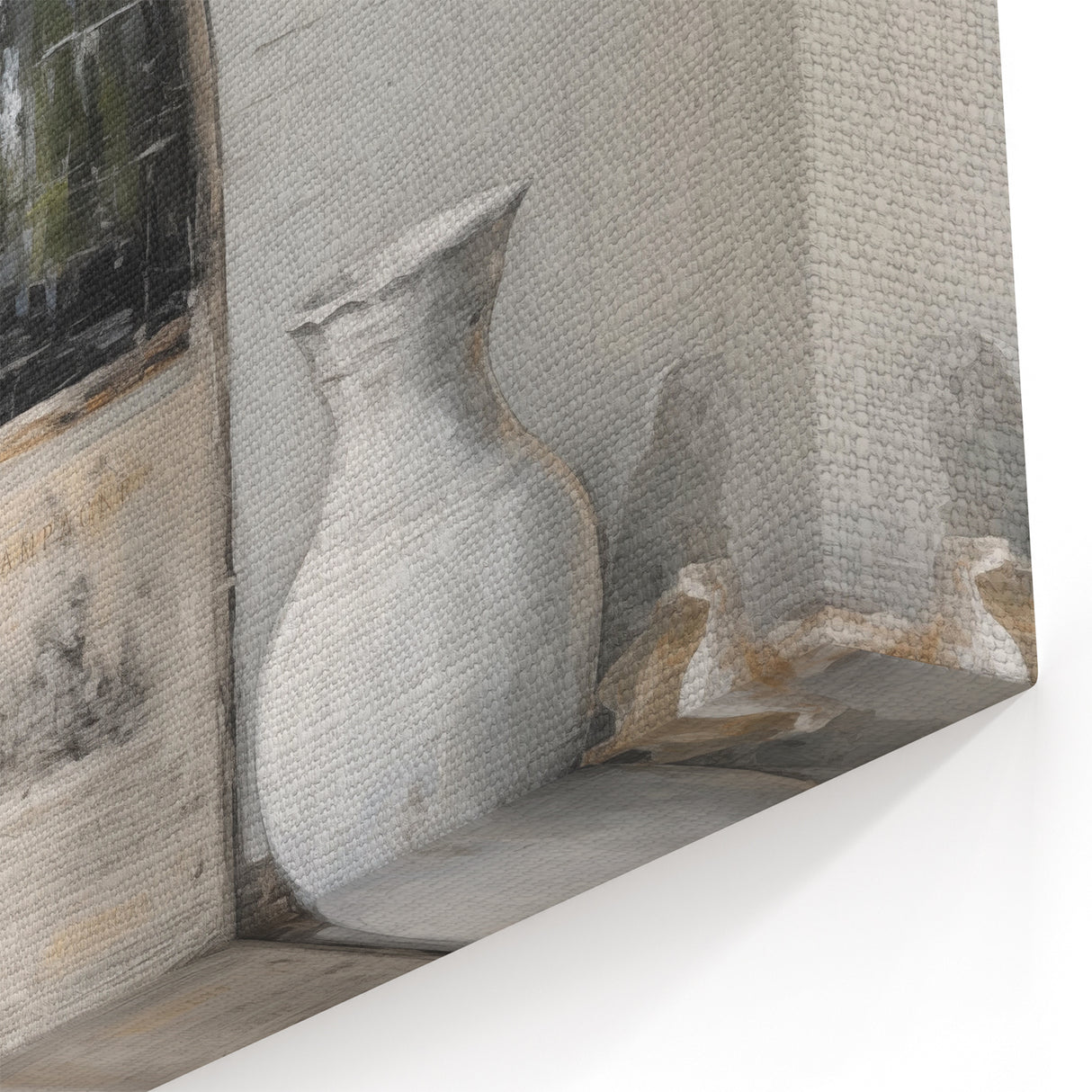 Winter Wall Decor – Elegant Champagne Still Life Canvas Print