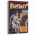 Vintage Magazine Cover Art - Retro Sci-Fi Classic Wall Print