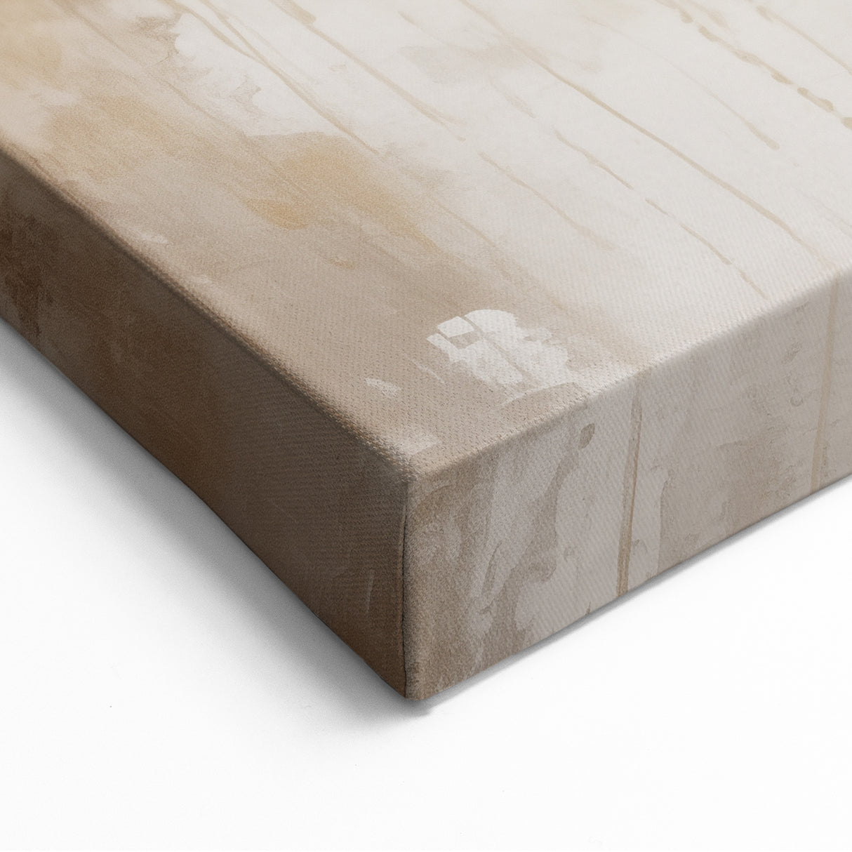 Elegant Gold and Gray Winter Wall Art – Abstract Winter Canvas Art