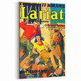 Vintage Magazine Cover Art - Western Action Romance Wall Print