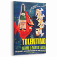 Vintage Advertising Poster - Tolentino Water Retro Wall Art