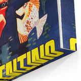 Vintage Advertising Poster - Tolentino Water Retro Wall Art