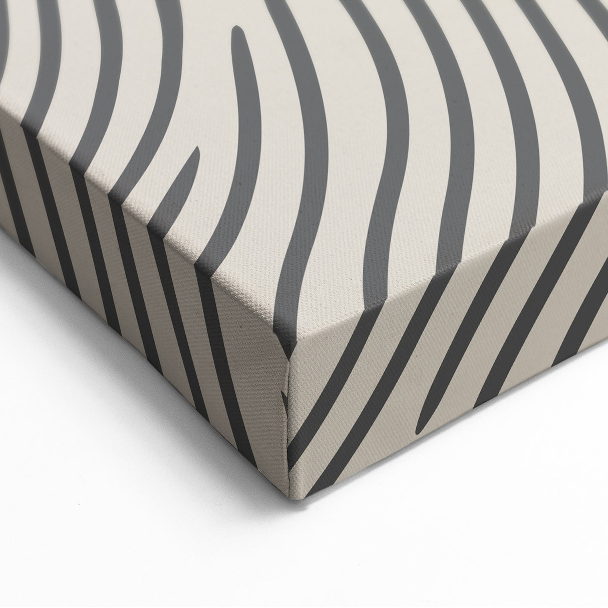 Minimalist Black and Beige Winter Wall Art – Modern Abstract Print