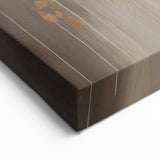 Golden Abstract Burst Winter Wall Art – Luxe Metallic Canvas Print