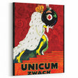 Vintage Advertising Poster - Unicum Zwack Retro Wall Art