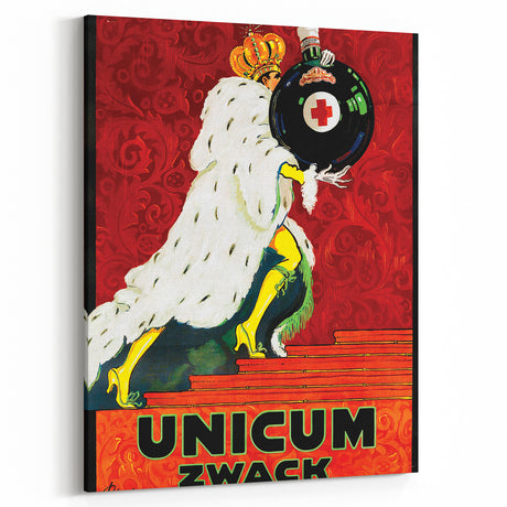 Vintage Advertising Poster - Unicum Zwack Retro Wall Art