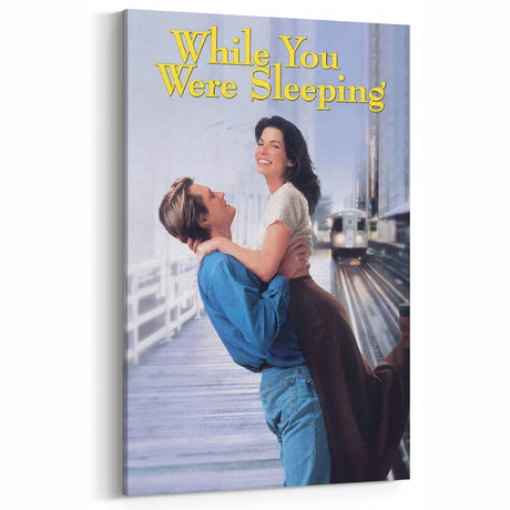 1990s Vintage Movie Poster – Classic 90s Romantic Comedy Film Art