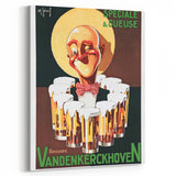 Vintage Advertising Poster - Vandenkerckhoven Beer Art