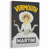 Vintage Advertising Poster - Martini Vermouth Retro Wall Art