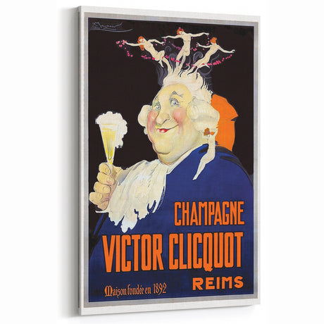 Vintage Advertising Poster - Victor Clicquot Champagne Art