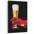 Vintage Advertising Poster - Elegant Beer Retro Wall Art