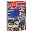 Vintage Magazine Cover Art – Famous Western Retro Wall Print