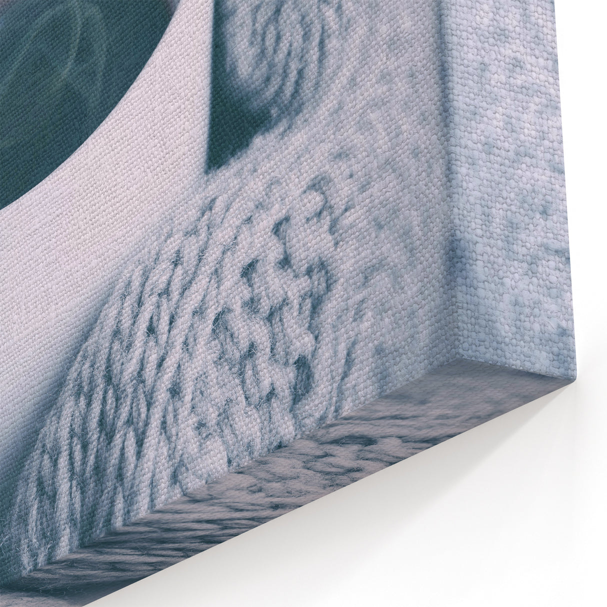 Cozy Winter Wall Art – Winter Scene Wall Art with Warm Coffee